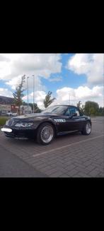 BMW Z3 cabrio, gereviseerde motor, 1.8L, 1998, Auto's, BMW, 4 cilinders, Zwart, Leder, Handgeschakeld