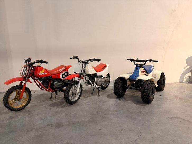 Honda QR 2x en Suzuki LT50 lot met handleiding, Motoren, Quads en Trikes, Ophalen