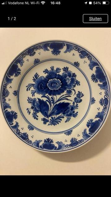 Potterie Oud Delft - Delfts blauw collectors bord (Del_4) beschikbaar voor biedingen