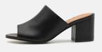 Mules à talons noires BIANCO 41, Neuf, BIANCO, Envoi, Noir