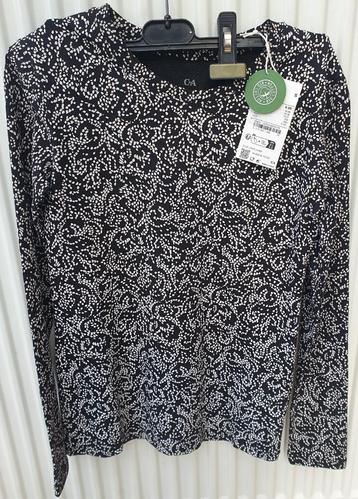 Leuke blouse/t-shirt met lange mouwen maat S van C&A beschikbaar voor biedingen