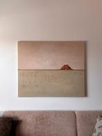 Schilderij vogels abstract, Antiek en Kunst, Ophalen