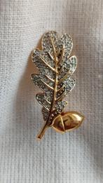 Swarovski gouden broche