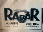 RADAR n 332 19 juin 1955 90 Morts aux 24 heures du Mans, Enlèvement ou Envoi, Utilisé