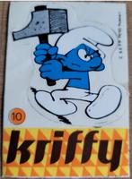 Oude sticker: Het Olympsmurf-stadion, Ophalen of Verzenden, Smurfen, Gebruikt, Plaatje, Poster of Sticker