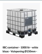 IBC wateropvang, Tuin en Terras, Regentonnen, Ophalen, Kunststof, Met kraantje, 75 tot 150 liter