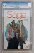 Saga 1 CGC 9.8 Image Comics 2012, Nieuw, Amerika, Ophalen of Verzenden, Brian K. Vaughan