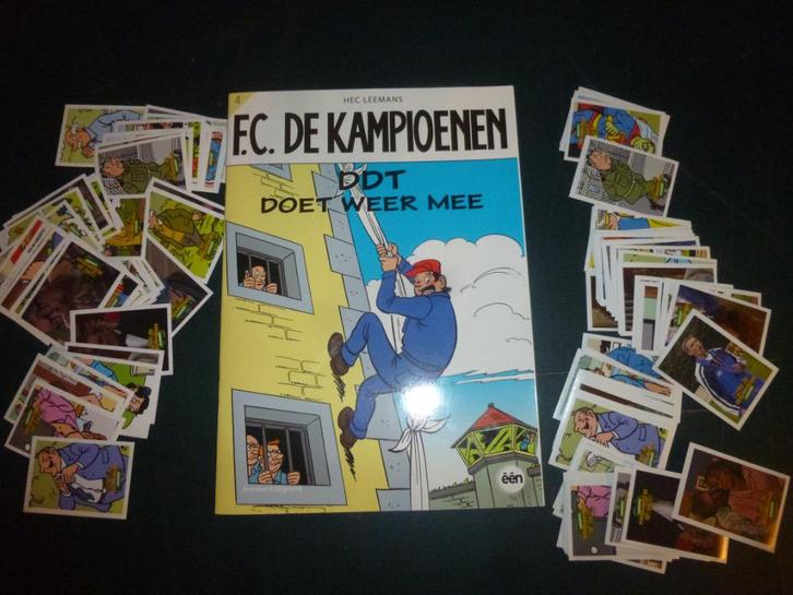 Strip + stickers FC De Kampioenen, Boeken, Stripverhalen, Gelezen, Eén stripboek, Ophalen