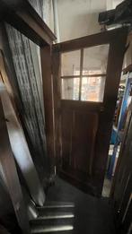 Eiken binnen deur, Doe-het-zelf en Bouw, Deuren en Vliegenramen, Ophalen, Gebruikt, 80 tot 100 cm, Binnendeur