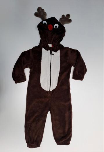 Costume de renne et pyjama t 74-80 disponible aux enchères