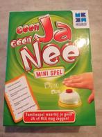 Geen ja geen nee mini spel, Hobby en Vrije tijd, Gezelschapsspellen | Kaartspellen, Ophalen of Verzenden, Zo goed als nieuw
