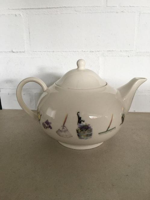 Theekan Four Seasons by HvD - handpainted, Huis en Inrichting, Keuken | Servies, Nieuw, Overige typen, Overige stijlen, Ophalen of Verzenden