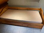 Lit gigogne avec lit d’appoint en pin + sommiers + matelas, Ophalen, Zo goed als nieuw, Hout