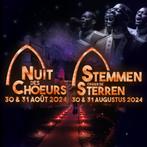 2 places pour La Nuit des Chœurs (vendredi 30 août), Tickets & Billets, Deux personnes, Août