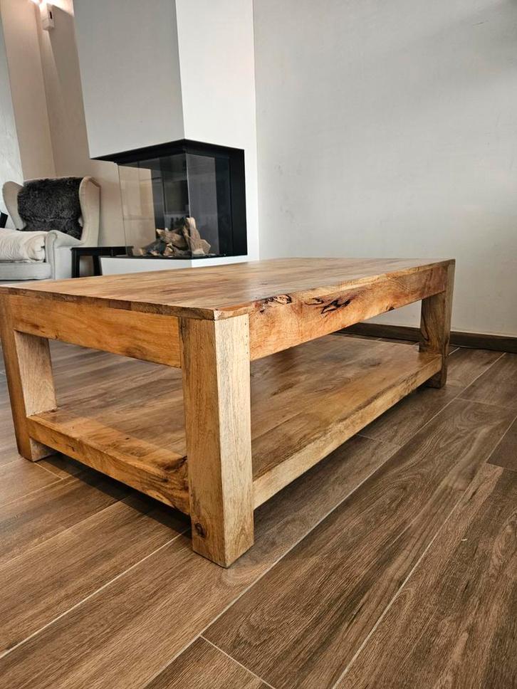 Salontafel Mangohout, Maison & Meubles, Tables | Tables de salon, Enlèvement