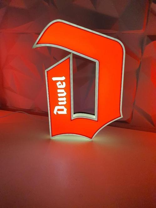 Duvel 3D led display, Verzamelen, Biermerken, Nieuw, Reclamebord, Plaat of Schild, Duvel, Ophalen of Verzenden