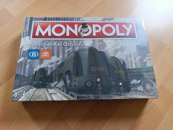 Inzamelbare monopolies van de NMBS in blisterverpakking  beschikbaar voor biedingen