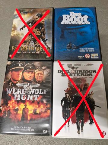 2 oorlogfilms - dvd's wo2 beschikbaar voor biedingen