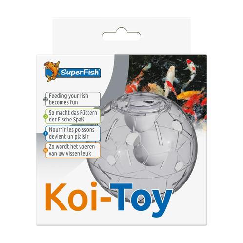 SuperFish Koi Toy voetbal voer bal speelgoed kois, Dieren en Toebehoren, Dierenvoeding, Vis, Ophalen of Verzenden