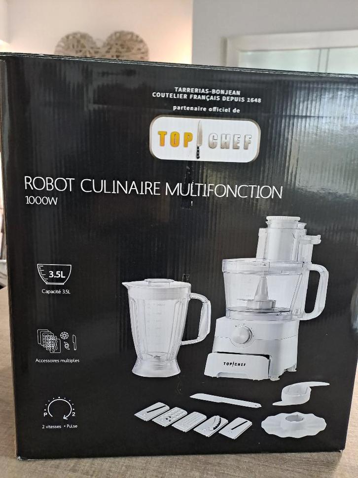 Robot culinaire multifonction strictement neuf TOP CHEF, Electroménager, Mélangeurs, Neuf, Mélangeur, Enlèvement