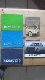 Handleidingen Oldtimers RENAULT Dauphine, R5, R9, R11, Ophalen of Verzenden