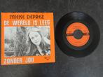 Mieke Deprez : De wereld is zonder jou " Telstar 2083 ", Verzenden, 7 inch, Nederlandstalig, Single