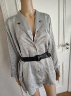 Vintage zilver kleurige feestelijke blouse, Kleding | Dames, Blouses en Tunieken, Verzenden