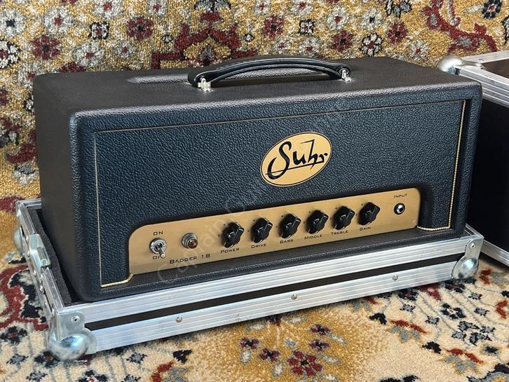 Suhr Badger 18 incl flightcase, Muziek en Instrumenten, Versterkers | Bas en Gitaar, Ophalen