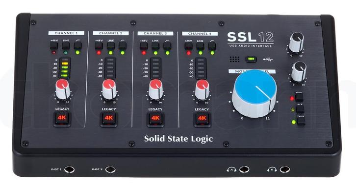 Solid State Logic SSL 12 12/8 USB-C audio interface (Nieuw), Computers en Software, Geluidskaarten, Nieuw, Extern, Ophalen of Verzenden