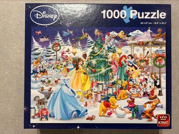 King - Disney Christmas - 1000 stukjes beschikbaar voor biedingen