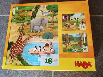 Haba 3 puzzels in 1 beschikbaar voor biedingen