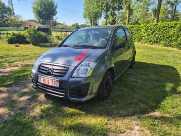 Citroen C2 HDI, Autos, Argent ou Gris, Achat, Boîte manuelle, Noir