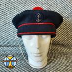 chapeau de marin français vintage / casquette d'uniforme de, Collections, Marine, Enlèvement ou Envoi