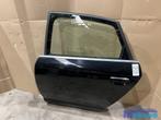 AUDI A6 C6 SEDAN zwart L49B Links achter deur portier 2004-2, Gebruikt, Links, Audi, Deur