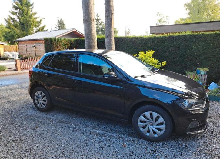 Volkswagen Polo Comfortline 2018 – Full Black – Parfait État, Auto's, Volkswagen, Particulier, Polo, Apple Carplay, Elektrische ramen