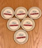 Retro onderzetters - Bitter Campari, Verzenden, Gebruikt, Glas of Kopje