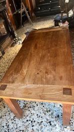 Teaken tafel, Ophalen, Gebruikt, Teakhout, 200 cm of meer