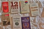 Lot de livres développement personnel, stratégie et finance, Ophalen of Verzenden, Zo goed als nieuw