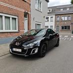 Peugeot 308 CC - 1.6 THP, Auto's, Zwart, Cabriolet, Zwart, Leder