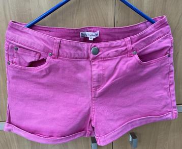 Roze short jeans maat 40, Bella Ragazza beschikbaar voor biedingen