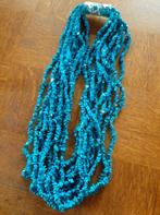 turquoise kettingen, Ophalen