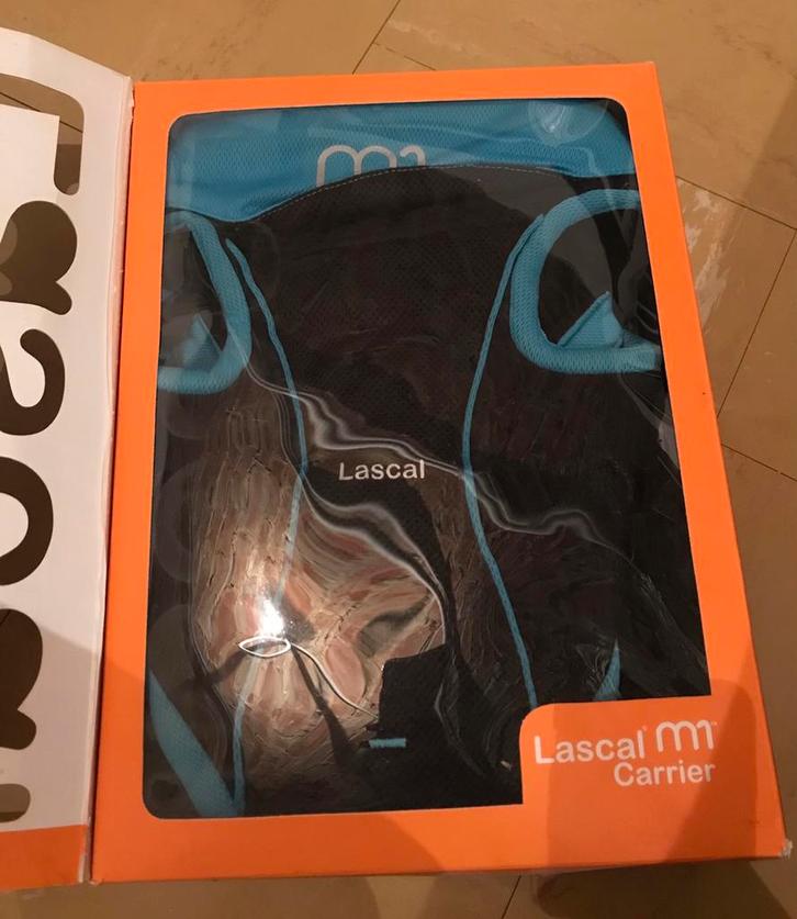 Draagzak Lascal M1, Kinderen en Baby's, Babydragers en Draagdoeken, Zo goed als nieuw, Draagzak, Buik of Rug, Overige merken, Ophalen