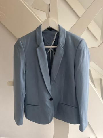 lichtblauwe blazer WE maat M beschikbaar voor biedingen