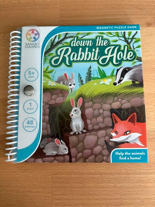 Down the Rabbit Hole, Hobby en Vrije tijd, Gezelschapsspellen | Overige, Zo goed als nieuw, Een of twee spelers, Ophalen of Verzenden