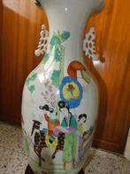 Vase chinois Qianjiang cai, XIXe siècle, Autres types, Utilisé, Enlèvement ou Envoi, Porcelaine
