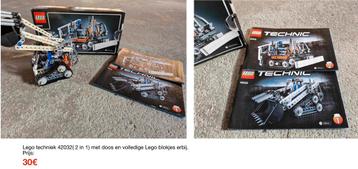 Lego technic 7 dozen beschikbaar voor biedingen