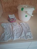 Tots bots luieremmer + 3 wasnetten  cheeky wipes, Kinderen en Baby's, Babykleding | Overige, Ophalen, Zo goed als nieuw