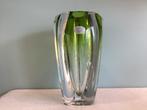 Vase Val Saint Lambert Vert de Chine. VSL057/DA., Antiquités & Art, Enlèvement