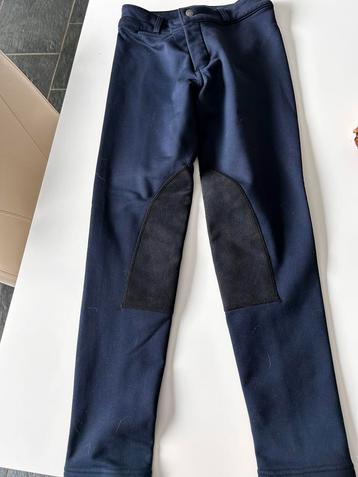 Pantalon equitation taile 10 ans, bleu foncé beschikbaar voor biedingen