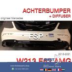 W213 E63 AMG ACHTERBUMPER + DIFFUSER Mercedes E Klasse 2016-, Pare-chocs, Utilisé, Enlèvement ou Envoi, Mercedes-Benz